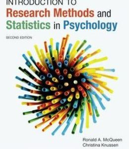 Introduction to Research Methods & Statistics in Psychology, 2nd edition: A Practical Guide for the Undergraduate Researcher