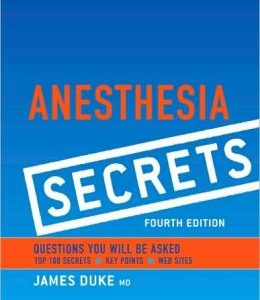 Anesthesia Secrets, 4th Edition (ORIGINAL PDF from Publisher)