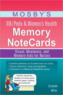 Mosby’s OB/Peds & Women’s Health Memory NoteCards: Visual, Mnemonic, and Memory Aids for Nurses (EPUB)