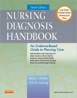 Nursing Diagnosis Handbook: An Evidence-Based Guide to Planning Care, 10th Edition