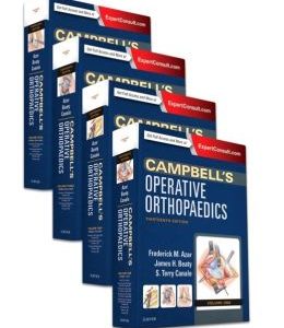 Campbell’s Operative Orthopaedics, 4-Volume Set, 13th Edition (ORIGINAL PDF from Publisher)