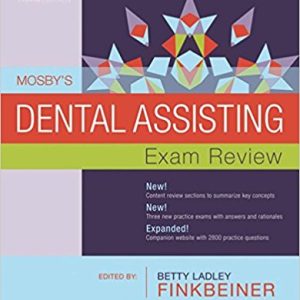 Mosby’s Dental Assisting Exam Review, 3e (PDF)