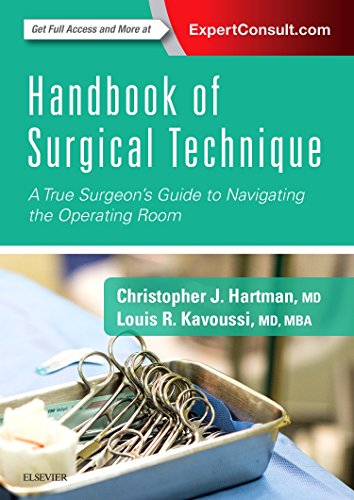 Handbook of Surgical Technique: A True Surgeon’s Guide to Navigating the Operating Room (Original PDF from Publisher+Videos)