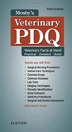 Mosby’s Veterinary PDQ: Veterinary Facts at Hand, 3rd Edition (Original PDF from Publisher)