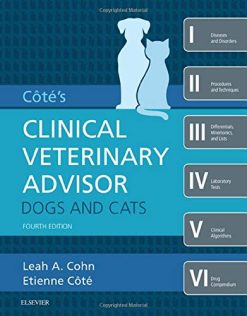 Cote’s Clinical Veterinary Advisor: Dogs and Cats, 4th Edition (Original PDF from Publisher)