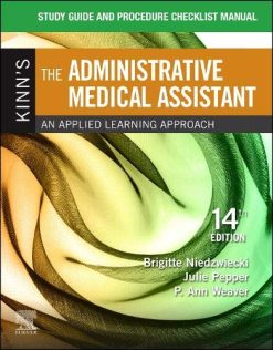 Study Guide for Kinn’s The Administrative Medical Assistant: An Applied Learning Approach, 14th Edition (Original PDF from Publisher)