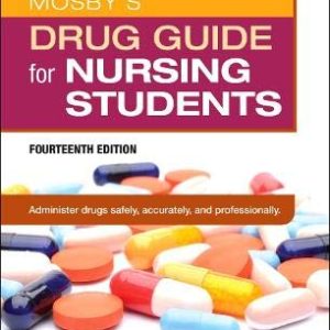 Mosby’s Drug Guide for Nursing Students, 14th Edition (Original PDF from Publisher)