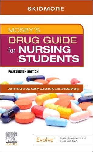 Mosby’s Drug Guide for Nursing Students, 14th Edition (Original PDF from Publisher)