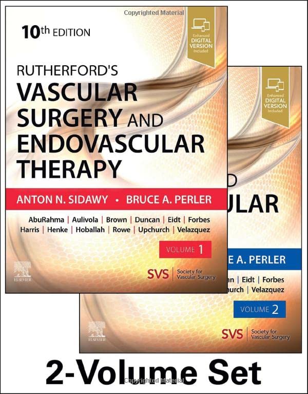 Rutherford’s Vascular Surgery and Endovascular Therapy, 2-Volume Set, 10th Edition (EPUB3)