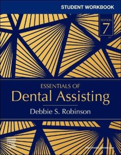 Student Workbook for Essentials of Dental Assisting, 7th edition (Original PDF from Publisher)