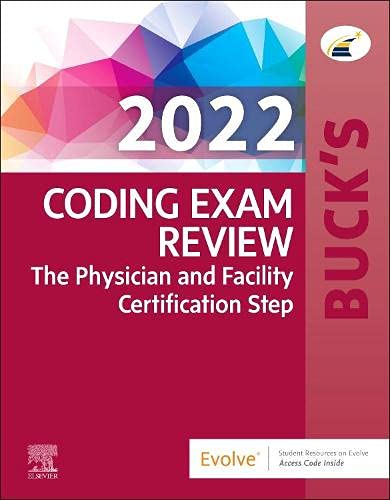 Buck’s Coding Exam Review 2022: The Physician and Facility Certification Step (EPUB + Converted PDF)