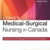 Lewis’s Medical-Surgical Nursing in Canada: Assessment and Management of Clinical Problems, 5th Edition (Original PDF from Publisher)