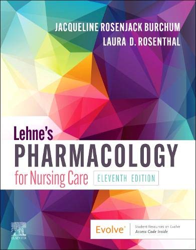 Lehne’s Pharmacology for Nursing Care, 11th edition (Original PDF from Publisher)