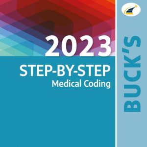 Workbook for Buck’s 2023 Step-by-Step Medical Coding (Original PDF from Publisher)