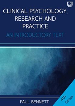 Clinical Psychology, Research and Practice, 4th Edition (Original PDF from Publisher)