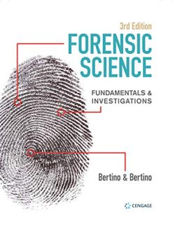Forensic Science: Fundamentals & Investigations, 3rd Edition (Original PDF from Publisher)