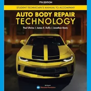 Tech Manual for Uhrina/Duffy/Beaty’s Auto Body Repair Technology, 7th Edition (Original PDF from Publisher)