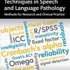 Human Measurement Techniques in Speech and Language Pathology (Original PDF from Publisher)