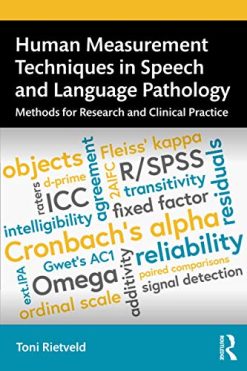 Human Measurement Techniques in Speech and Language Pathology (Original PDF from Publisher)