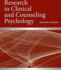 Understanding Research in Clinical and Counseling Psychology, 2nd Edition (Original PDF from Publisher)