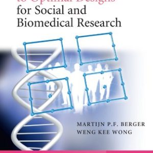 An Introduction to Optimal Designs for Social and Biomedical Research (Original PDF from Publisher)
