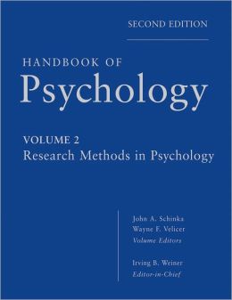 Handbook of Psychology, Volume 2: Research Methods in Psychology, 2nd Edition