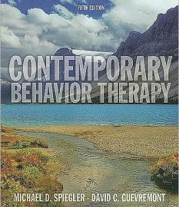 Contemporary Behavior Therapy, 5th Edition