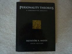 Personality Theories: A Comparative Analysis (Psychology) (High quality Scanned PDF)
