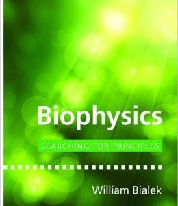 Biophysics: Searching for Principles
