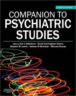 Companion to Psychiatric Studies, 8th Edition