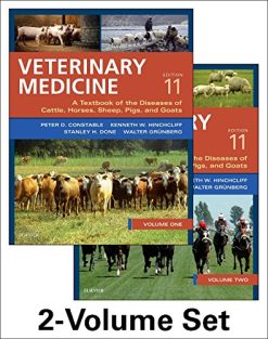 Veterinary Medicine: A textbook of the diseases of cattle, horses, sheep, pigs and goats – two-volume set, 11th Edition (Original PDF from Publisher)