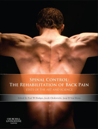 Spinal Control: The Rehabilitation of Back Pain: State of the art and science (Original PDF from Publisher)