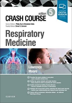 Crash Course Respiratory Medicine, 5th Edition (ORIGINAL PDF from Publisher)