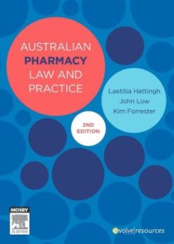 Australian Pharmacy Law and Practice, 2nd Edition (Original PDF from Publisher)