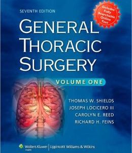 General Thoracic Surgery (2-Volume Set), 7th Edition (ORIGINAL PDF from Publisher)