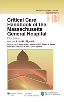 Critical Care Handbook of the Massachussetts General Hospital, 5th Edition (ORIGINAL PDF from Publisher)