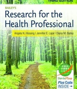 Bailey’s Research for the Health Professional, 3rd Edition