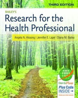 Bailey’s Research for the Health Professional, 3rd Edition