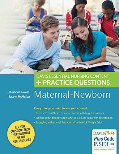 Maternal-Newborn: Davis Essential Nursing Content + Practice Questions (Original PDF from Publisher)