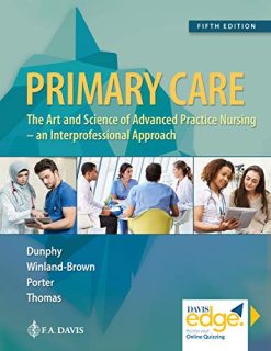 Primary Care: Art and Science of Advanced Practice Nursing – An Interprofessional Approach, 5th Edition (EPUB + Converted PDF)
