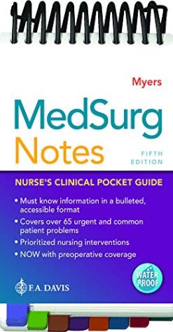 MedSurg Notes: Nurse’s Clinical Pocket Guide, 5th Edition (Original PDF from Publisher)