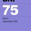 BNF 75 (British National Formulary) March 2018 (PDF)