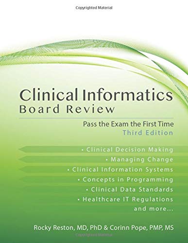 Clinical Informatics Board Review: Pass the Exam the First Time, 3rd Edition (EPUB)