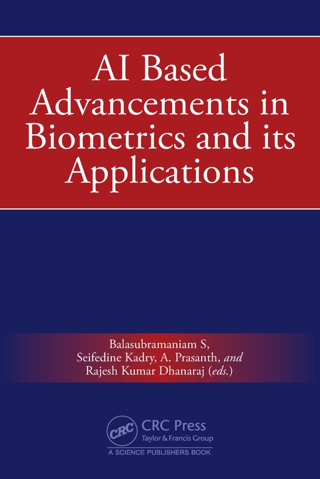AI Based Advancements in Biometrics and its Applications (Original PDF from Publisher)