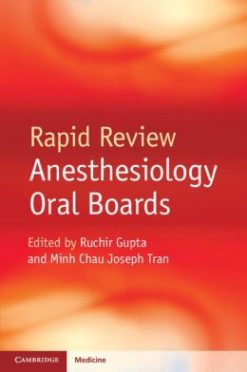 Rapid Review Anesthesiology Oral Boards