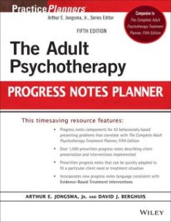The Adult Psychotherapy Progress Notes Planner, 5th Edition