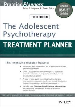 The Adolescent Psychotherapy Treatment Planner, 5th Edition