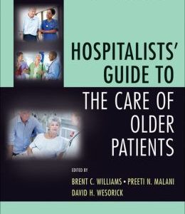 Hospitalists’ Guide to the Care of Older Patients (Original PDF from Publisher)