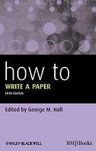 How To Write a Paper 5th (Original PDF from Publisher)