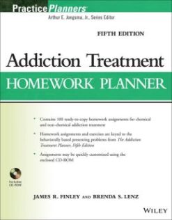 Addiction Treatment Homework Planner, 5th Edition